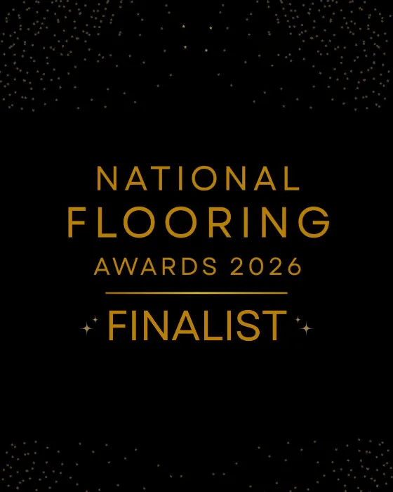 GT Floors Ltd Finalist badge for National Flooring Awards 2026