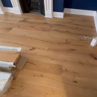 Waterproof dryback luxury vinyl tile (LVT) installation across ground floor in Orpington BR6